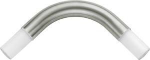 Keuco Plan binario per tenda doccia curva 90° per piatto doccia quadrato - cromato - 14924010000