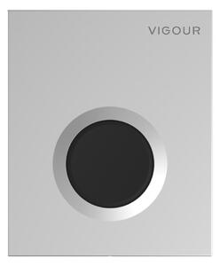 VIGOUR DON Piastra di copertura orinatoio a infrarossi funzionamento a rete 230V senza contatto, cromata