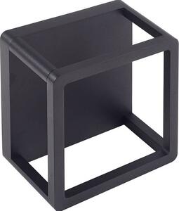 Applique da esterno Lucande LED Thorvid, altezza 18 cm, nero