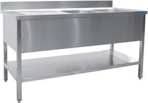 Mobile lavabo Saro con 2 vasche, a destra