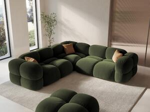 Divano angolare Loretto 4 posti in velluto – L250x250 cm