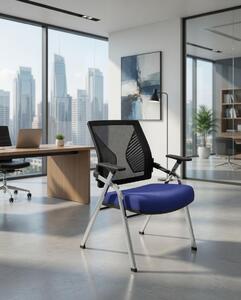 Poltrona da ufficio ergonomica con schienale in rete per un comfort ottimale