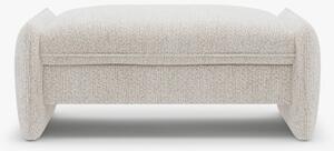 Pouf Georgia in chenille Silencio – 115x70 cm