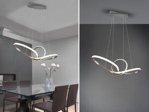 Lampada a sospensione a LED SANSA argento opaco - R32751107