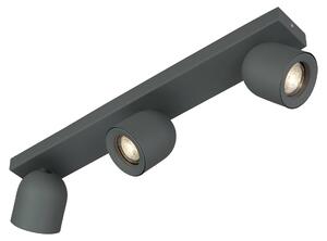 Faretto da soffitto 3xGU10 struttura grigia - Downlight / spot / floodlight 42003
