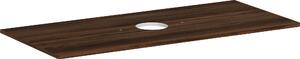 Hansgrohe Xelu Q Console avec découpe au centre, 1180x550, pour vasque à poser, sans trou pour robinet, 54115630, 54115630