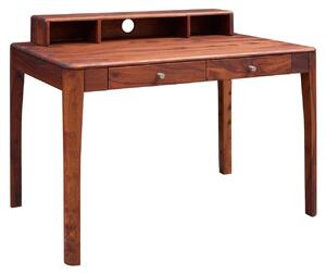 MASSIVMOEBEL24 | scrivania in legno di Sheesham / palissandro 112x71x85 noce oliato BROOKLYN #05