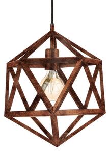 Eglo 49797 Embleton lampada a sospensione Ø 30cm rame antico