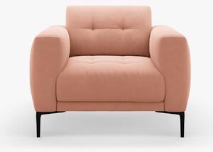 Poltrona Bemy in velluto Salvador L85 cm