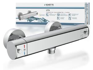 Miscelatore doccia SCHÜTTE VITA con termostato, termostatico, miscelatore doccia, termostatico doccia in cromo