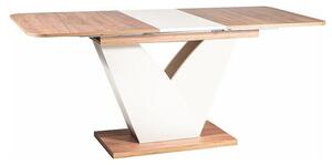 Tavolo allungabile Vidar in rovere craft tabacco/crema - L140-180 cm