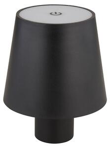 Lampada da tavolo a LED, lampada a bottiglia, touch dimmer, batteria ricaricabile, H 13 cm