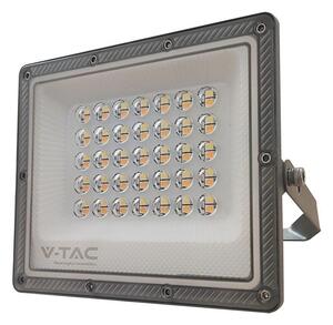 Faro proiettore Led 30W Grigio da esterno IP65 CCT temperatura colore regolabile V-TAC