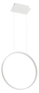 Lampada a sospensione RIO 55 bianco 4000K 1xLED 23W alluminio 150x16x55cm Thoro Lighting