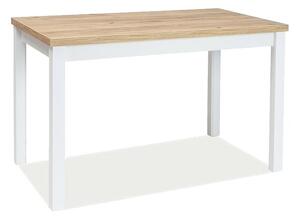 Tavolo Adam in rovere dorato/bianco - L100 x l60 x h75 cm