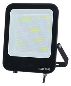 Faro proiettore Led 150W Nero da esterno IP65 Bianco neutro 4000K Lumix Space