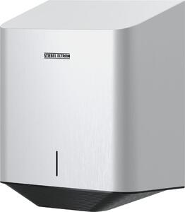 Asciugamani STIEBEL ELTRON, elettrico, ULTRONIC Premium, sterilizzatore d'aria, filtro HEPA, con spina, risparmio energetico, modalità silenziosa, acciaio inox spazzolato