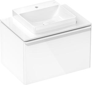 Hansgrohe Xelu Q meuble sous-lavabo, 780x550, 1 tiroir, pour consoles avec vasque à poser, poli, 54054700, 54054700