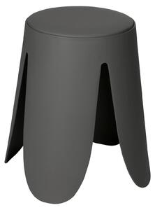Sgabello da bagno WENKO Mod. Comiso antracite opaco, carico fino a 180 kg
