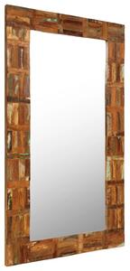Specchio da Parete in Legno Massello di Recupero 60x120 cm
