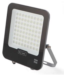 Faro proiettore Led Napoli Plus 50W Nero da esterno IP65 Bianco freddo 6000K M LEDME