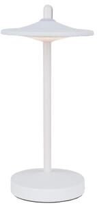 MÜLLER-LICHT Lampada da tavolo ricaricabile a LED 27700201, dimmerabile, 3000K, bianco caldo, bianco