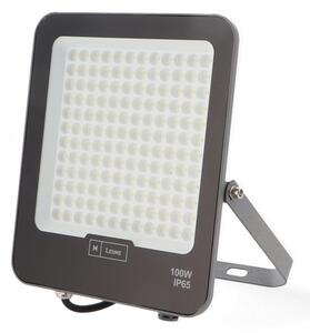 Faro proiettore Led Napoli Plus 100W Nero da esterno IP65 Bianco neutro 4000K M LEDME