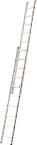 Scala scorrevole a incastro Hymer con ganci di fissaggio, 2x10 pioli