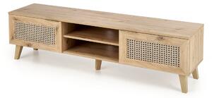 Credenza Borneo RTV-1 in rovere artigianale/nero L150 cm