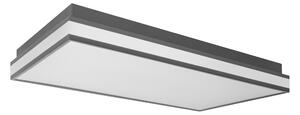 LEDVANCE ORBIS MAGNET SMART+ Wi-Fi 60x30cm, plafoniera LED dimmerabile per interni, 42W, temperatura colore 3000 - 6500K, 4200 lumen, lampada di design con innovativa montatura magnetica, nero