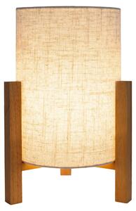 Lampada da tavolo soggiorno lampada da tavolo camera da letto tessuto natura retrò beige 3193827