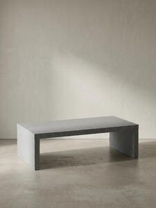Tavolino da salotto 110x55x35 cm Grigio Tavolino da divano effetto cemento Intramontabile, tavolino da salotto di design Rettangolare, tavolino da salotto Semplice, tavolino da caffè Grande