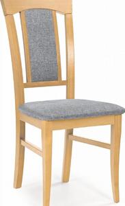Sedia Konrad in rovere grigio