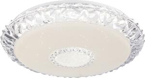 Globo Lighting plafoniera in metallo bianco, LED