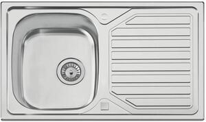 Nava 3, lavello da incasso, acciaio inox