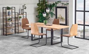 Tavolo allungabile Venom 135 in rovere - L135/185/185xl90xh74 cm