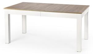 Tavolo allungabile Seweryn in rovere sonoma/bianco - L160-300xl90xh76 cm
