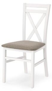 Sedia imbottita Dariusz bianca - H 90 cm