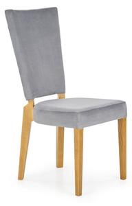 Sedia Rois in tessuto grigio - H 94 cm
