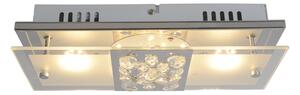 Näve - Plafoniera LED, Lettona, dimensioni: l: 30cm; l: 12cm; h: 7,5cm; 1230742