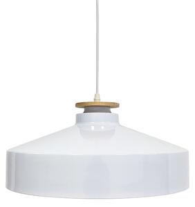 ENOVALITE lampada a sospensione ELED700170, attacco E27, IP20, Ø40 cm, bianco, rotonda