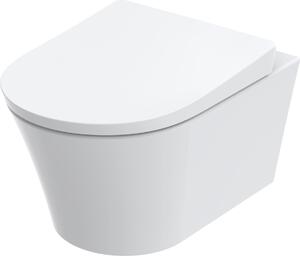 TOTO GP, WC suspendu, rinçage profond, pour Washlet RG Lite avec raccords latéraux, 380x540x335mm, CW553Y, CW553Y