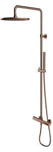 Omnires Y Y1244SUCP Set doccia con miscelatore termostatico, rame
