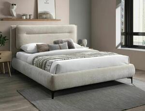 Letto Nikozja Raven in beige 28/nero - 160x200 cm