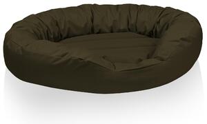 Lettino per cani BedDog® SUNNY 4in1 o monocolore, lavabile, con bordo, cuscino per cani, GREEN-TEA (verde), L
