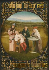 Riproduzione The Cure of Folly c 1494, Hieronymus Bosch