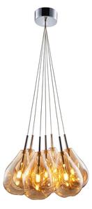 UNIQUE HONEY SP7 - Lampada a sospensione 7xG9 - Design classico Ø42cm, altezza 120cm - Illuminazione elegante per interni