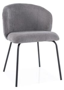 Sedia Kevin Vardo grigio11/nero