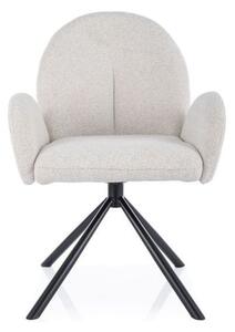 Sedia Planet Raven beige 22/nero