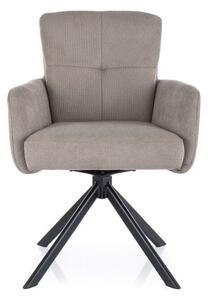 Sedia Basil Vardo beige 34/nero